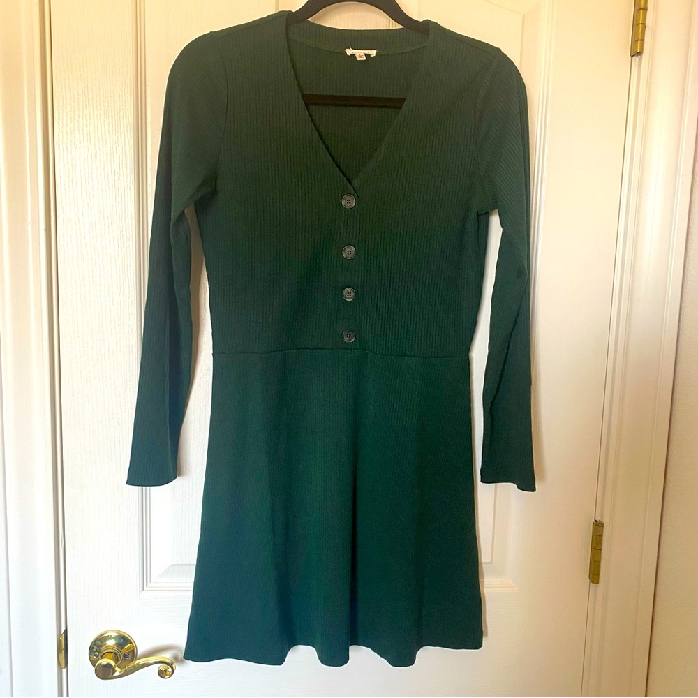 En Crème Knit Mini Dress, size Large